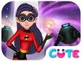 Permainan Sesi Pemotretan Fesyen Superhero Violet talian