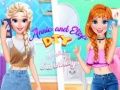 Permainan Annie dan Eliza DIY Sulaman Pakaian talian