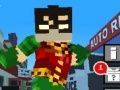 Permainan Teen Titans Go: Minecraft Pelari Remaja 3D talian