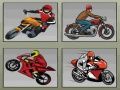 Permainan Memori Motosikal Perlumbaan talian