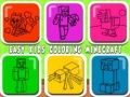 Permainan Mewarna Mudah untuk Kanak-Kanak Minecraft talian