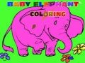 Permainan Mewarna Gajah Bayi talian