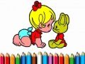 Permainan BTS: Mewarnakan Gadis Kecil talian