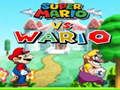 Permainan Super Mario melawan Wario talian
