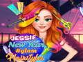 Permainan Jessie Tahun Baru #Gaya Rambut Glamour talian