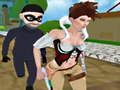 Permainan Princess Subway Run - Larian Liar VS Penjenayah talian