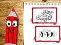 Permainan Buku Mewarna Kereta Kembali ke Sekolah talian