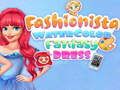 Permainan Fashionista: Gaun Fantasi Cat Air talian