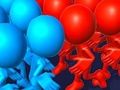 Permainan Masters Pengiraan: Konflik Pusher 3D talian