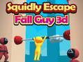 Permainan Melarikan Diri Sotong: Fall Guy 3D talian