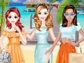 Permainan Skirt Panjang Musim Panas talian
