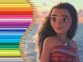 Permainan Buku Mewarna untuk Moana talian Permainan Buku Mewarna untuk Moana talian
