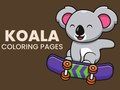 Permainan Halaman Mewarna Koala talian