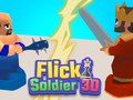 Permainan Askar Flick 3D talian
