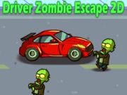 Permainan Pemandu Pelarian Zombie 2D talian