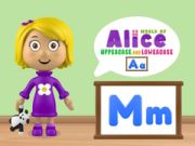 Permainan Dunia Alice Huruf Besar dan Huruf Kecil talian