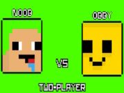 Permainan Noob vs Obby Dua Pemain talian