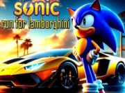 Permainan Sonic Berlari untuk Lamborghini talian