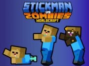 Permainan Stickman vs Zombie WorldCraft talian