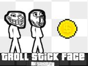 Permainan Melarikan Diri dari Wajah Troll dengan Tongkat talian Permainan Melarikan Diri dari Wajah Troll dengan Tongkat talian