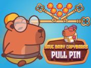 Permainan Selamatkan Anak Capybara Pull Pin talian
