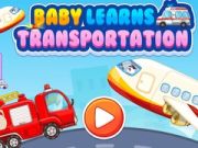 Permainan Bayi Belajar Pengangkutan talian