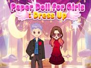 Permainan Boneka Kertas: Dress Up Gadis talian Permainan Boneka Kertas: Dress Up Gadis talian