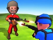 Permainan Panglima Kecil. Merah vs Biru talian