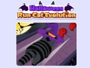 Permainan Lari Halloween: Evolusi Kucing talian