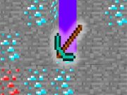 Permainan Campurkan pickaxes talian