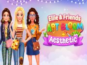 Permainan Ellie dan rakan -rakan seni mekar estetik talian