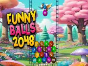 Permainan Bola lucu 2048 talian