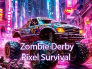 Permainan Zombie Derby Pixel Survival talian