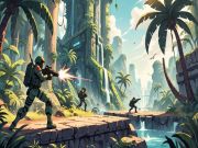 Permainan Pasukan Strike: Platformer Tindakan talian