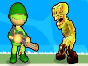 Permainan Pemusnahan Zombie Stickman talian