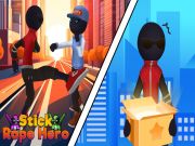 Permainan Stick Rope Hero talian
