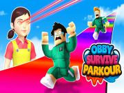 Permainan Obby Survive Parkour talian