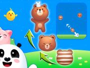 Permainan Gabungan Haiwan: Shooter Bubble talian