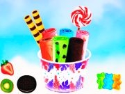 Permainan Cone Roll Ice Cream DIY talian