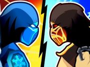 Permainan Stickman Kombat 2d talian