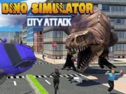 Permainan Serangan Bandar Simulator Dino talian