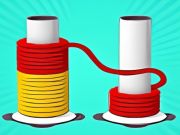 Permainan Susun warna tali 3D talian