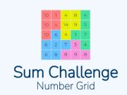 Permainan Grid Nombor Cabaran Jumlah talian