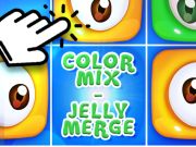 Permainan Campuran Warna- Gabungan Jelly talian