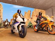 Permainan Perlumbaan Simulator Motosikal Sebenar 3D talian