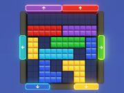 Permainan Jam blok warna talian