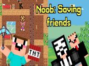 Permainan Noob: Menyelamatkan rakan talian