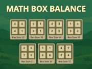Permainan Keseimbangan kotak matematik talian
