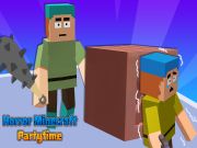 Permainan Horror Minecraft Partytime talian