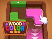 Permainan Blok Warna Kayu talian